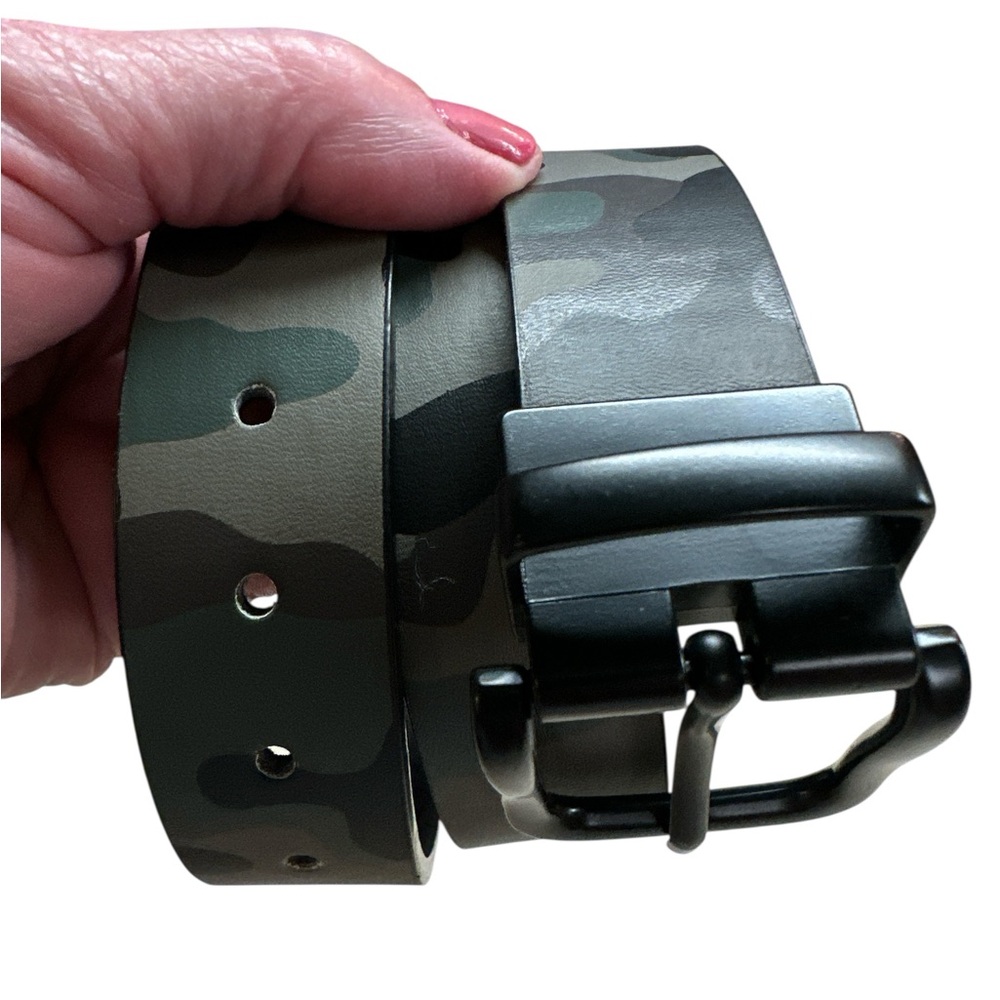 Camouflage Boys Belt Black Buckle Small